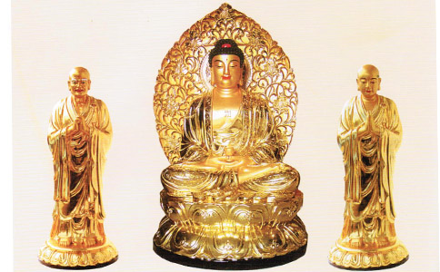 铸铜佛像可分为佛、菩萨、明王、天等数种
