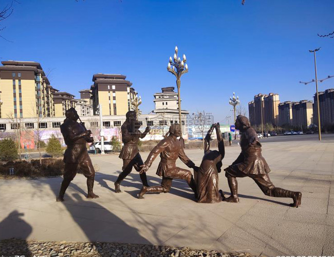 城市广场雕塑“舞蹈”