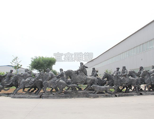 宜鑫雕塑厂区环境
