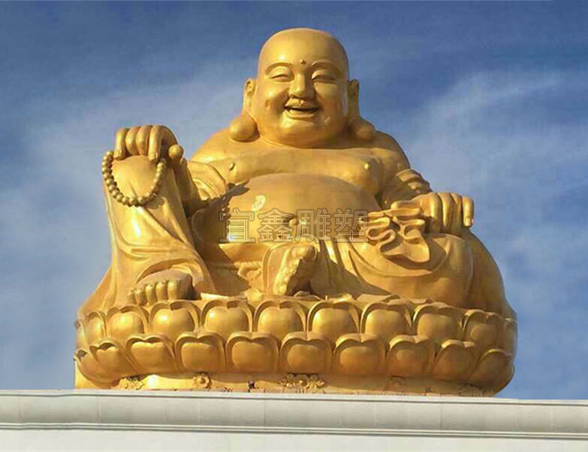 弥勒佛铜佛像