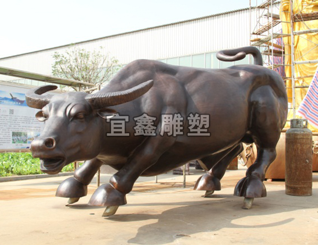 铸铜雕塑铜雕牛为什么受欢迎